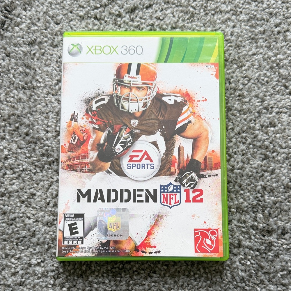 Madden NFL 12 Xbox 360 Game